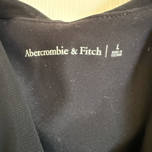 Abercrombie & Fitch Black Draped Bodysuit - Picture 4 of 5